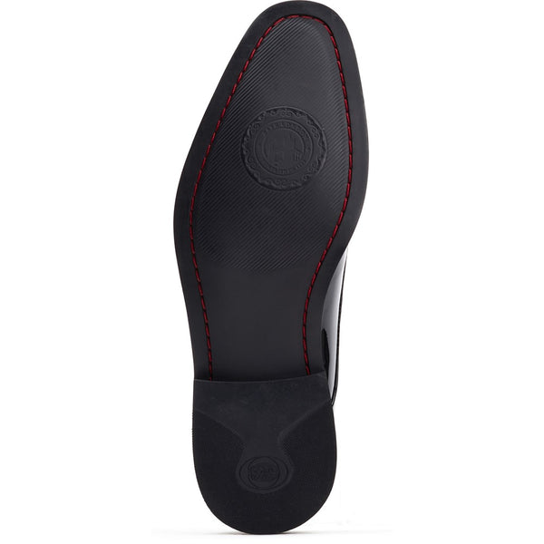 Base London Marley Patent Derby Shoes Black