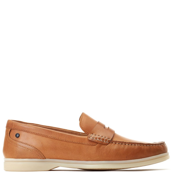 Base London Marlin Nubuck Loafers Tan