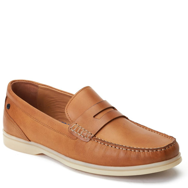 Base London Marlin Nubuck Loafers Tan