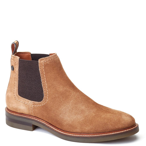 Base London Portland Suede Chelsea Boots Ginger