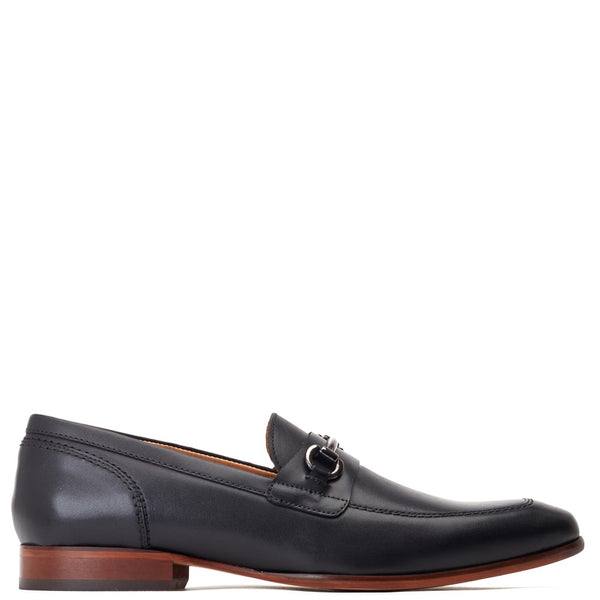 Base London Russo Waxy Loafers Black
