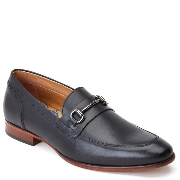 Base London Russo Waxy Loafers Black