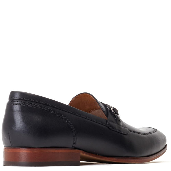 Base London Russo Waxy Loafers Black