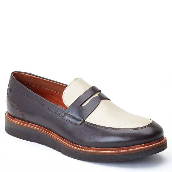 Base London Sid Combo Loafers Brown/Beige