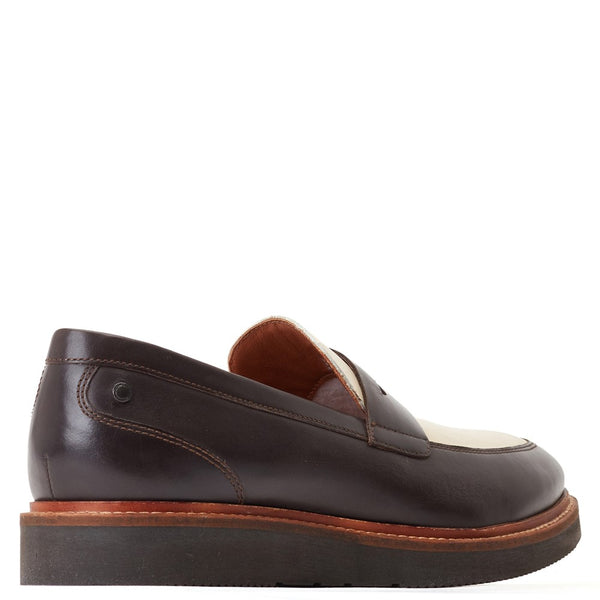 Base London Sid Combo Loafers Brown/Beige