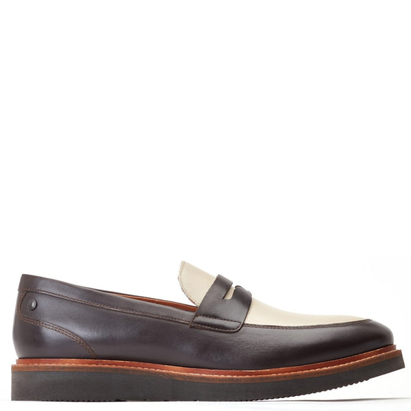 base london Sid Combo Loafers Brown/Beige