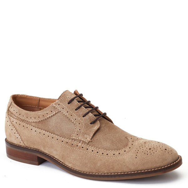 Base London Twain Washed Brogue Shoes