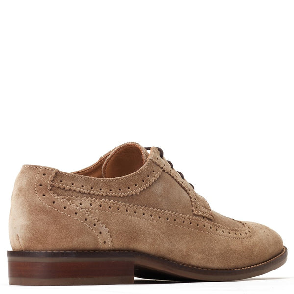 Base London Twain Washed Brogue Shoes