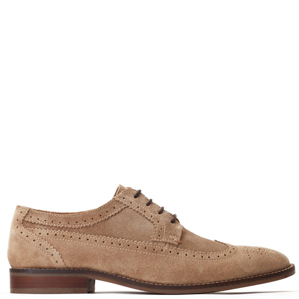 base london Twain Washed Brogue Shoes