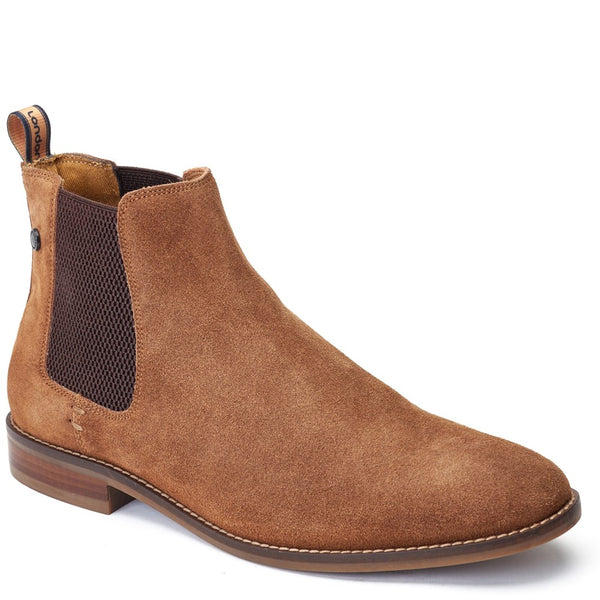 Base London Virgil Suede Chelsea Boots Ginger