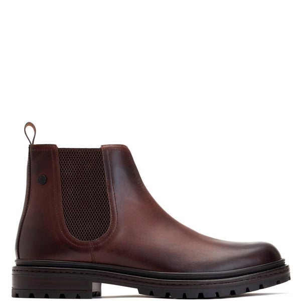 base london Walsh Washed Chelsea Boots Brown