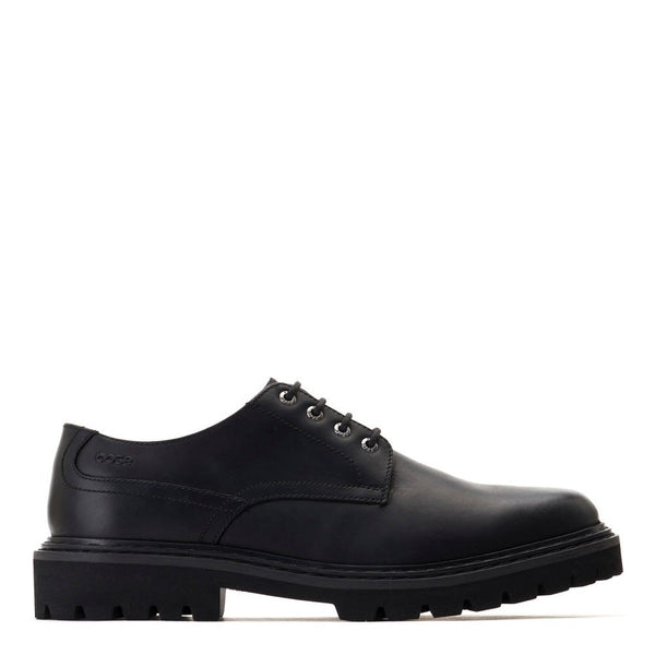 base london Wick Pull Up Derby Shoes Black