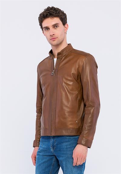 Basics And More Basics&More Men Chestnut Color Jacket - E130