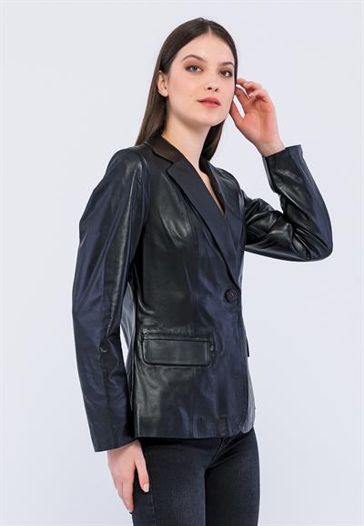 Basics And More Basics&More Women Blazer Black Jacket - B2020
