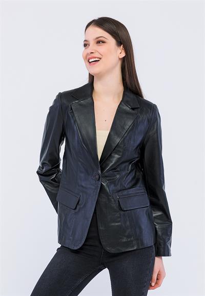 Basics And More Basics&More Women Blazer Black Jacket - B2020