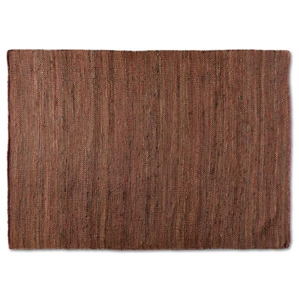 baxton studio Baxton Studio Flamings Modern and Contemporary Rust Handwoven Hemp Area Rug