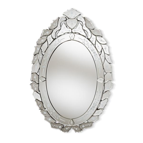 baxton studio Baxton Studio Livia Classic and Traditional Silver Finished Venetian Style Accent Wall Mirror
