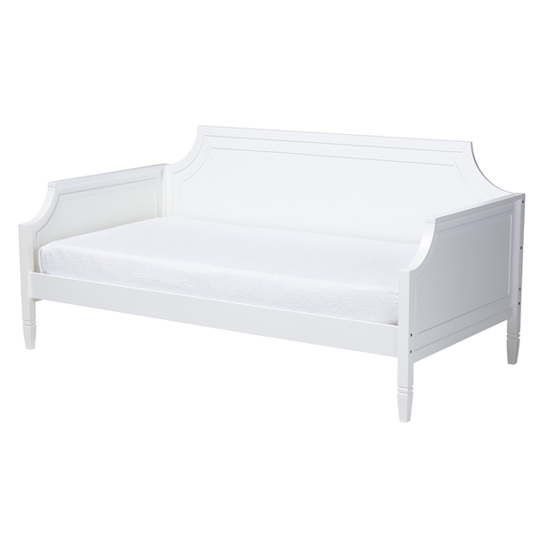 baxton studio Baxton Studio Mariana Classic and Traditional White Finished Wood Full Size Daybed
