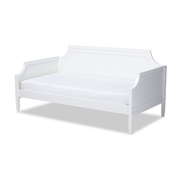 baxton studio Baxton Studio Mariana Classic and Traditional White Finished Wood Twin Size Daybed