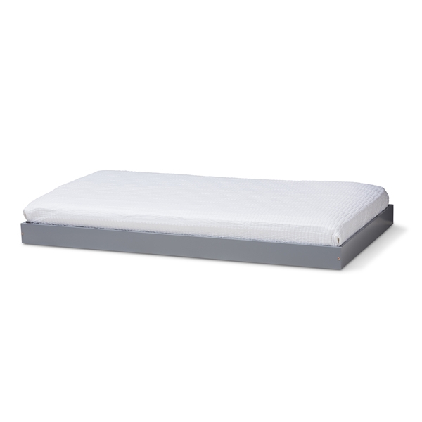 baxton studio Baxton Studio Payton Modern and Contemporary Grey-Finished Twin Trundle