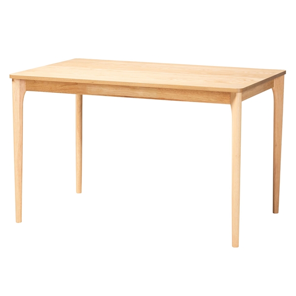 baxton studio Baxton Studio Sherwin Mid-Century Modern Natural Oak Finished Wood Dining Table