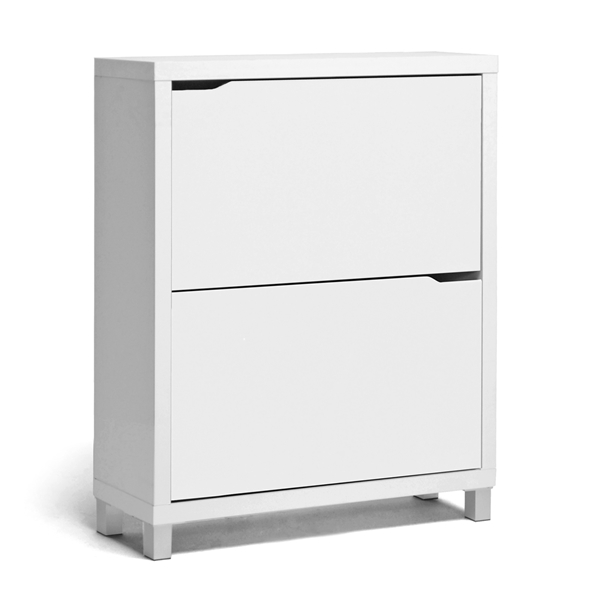 baxton studio Baxton Studio Simms White Modern Shoe Cabinet