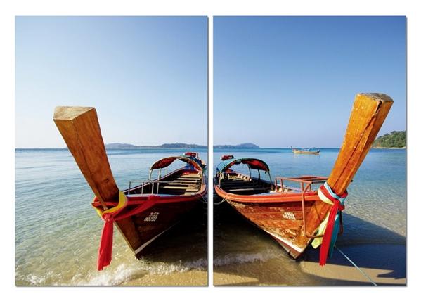 baxton studio Baxton Studio Twin Prows Mounted Photography Print Diptych