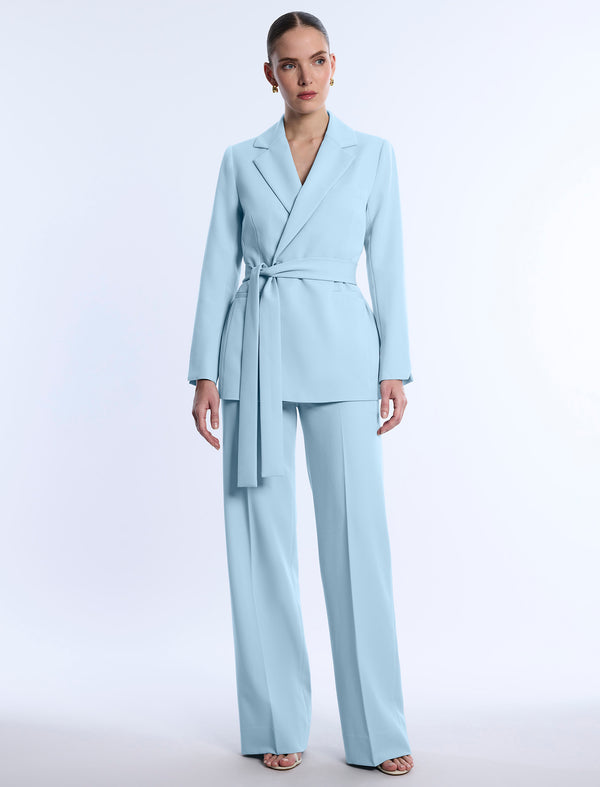 Bcbgeneration Belted Tailored Jacket Seafoam