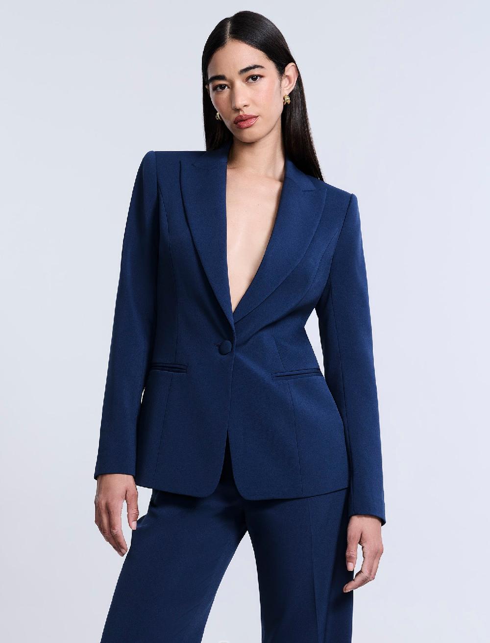 bcbgeneration Cady Blazer Evening Blue