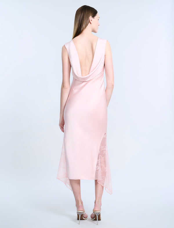 Bcbgeneration Cowl Back Dress Blossom