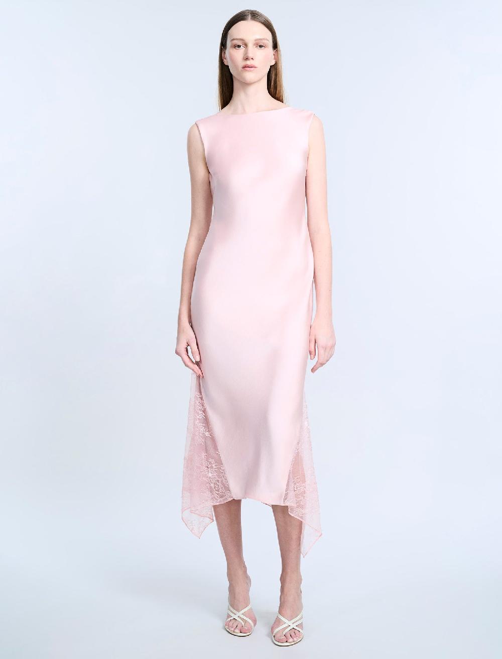 bcbgeneration Cowl Back Dress Blossom