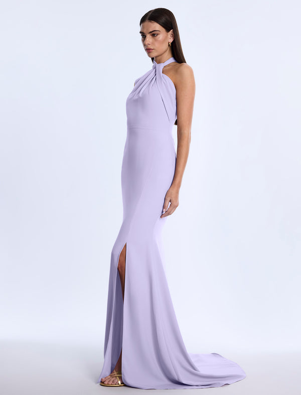 Bcbgeneration Drape Neck Gown Fresia
