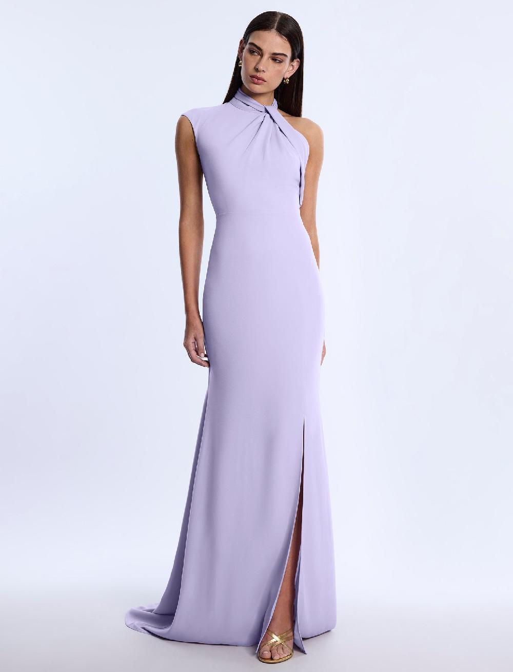 bcbgeneration Drape Neck Gown Fresia