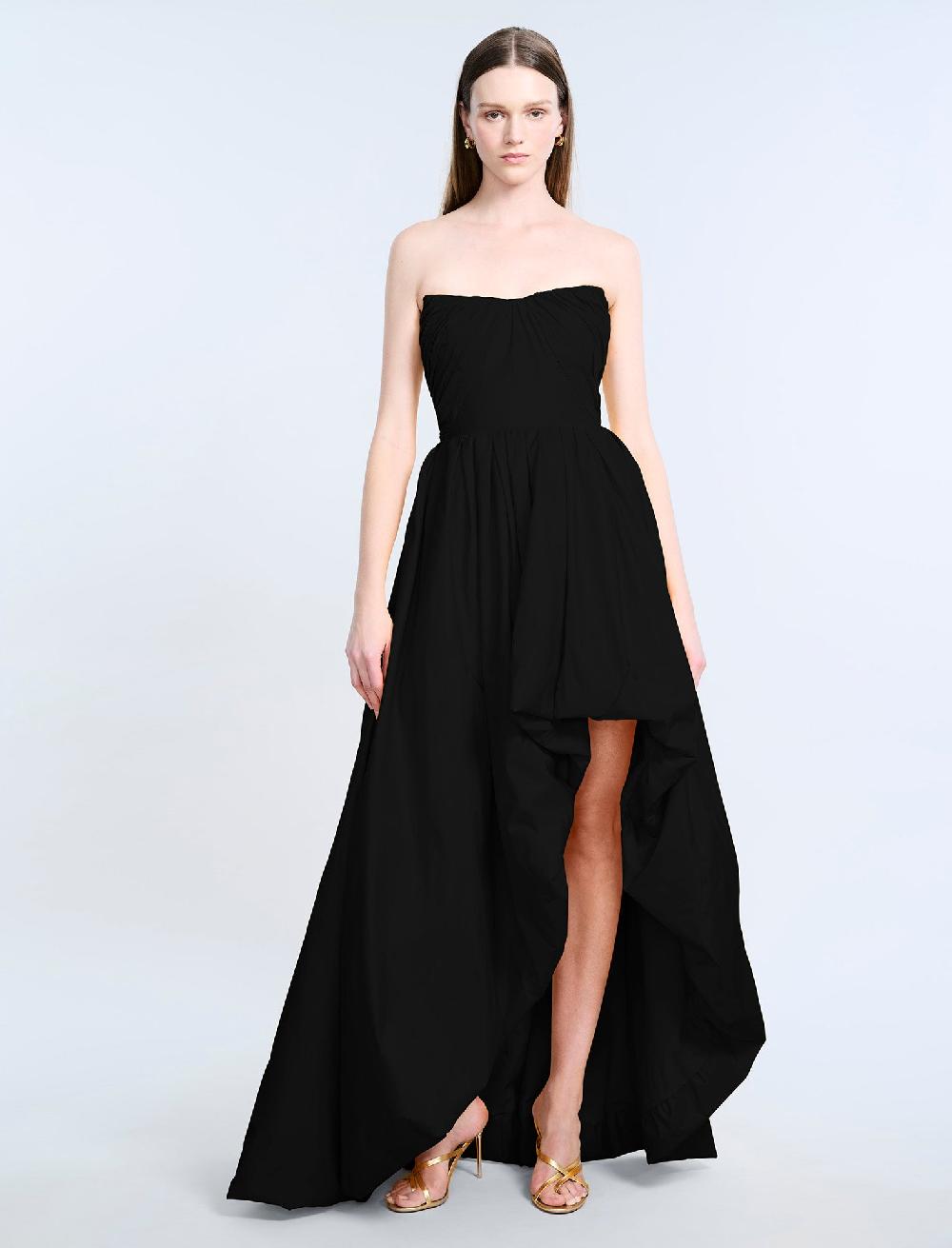 bcbgeneration High Slit Ball Gown Black