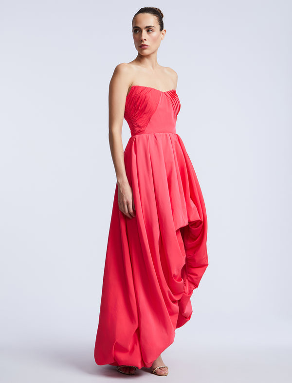 Bcbgeneration High Slit Ball Gown Dahlia