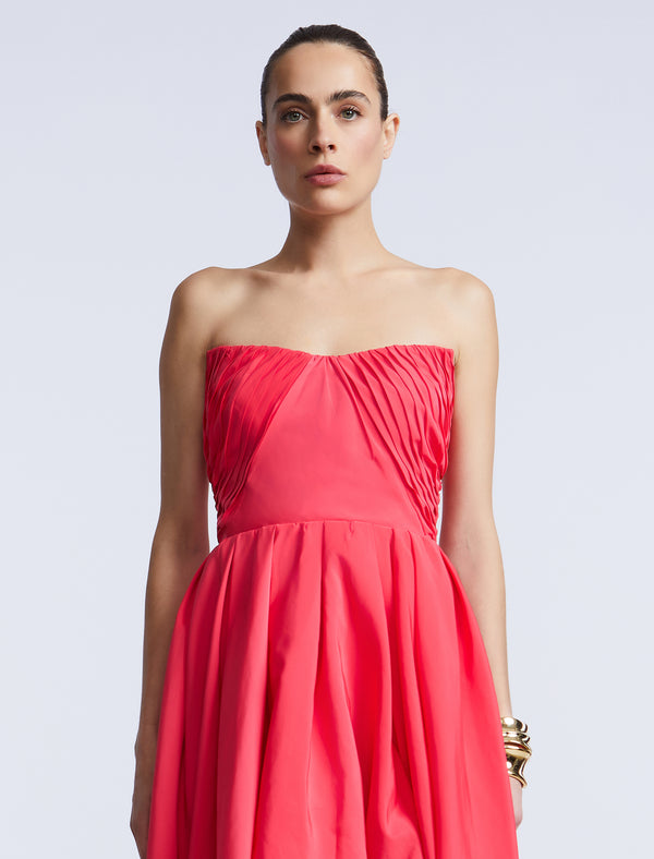 Bcbgeneration High Slit Ball Gown Dahlia