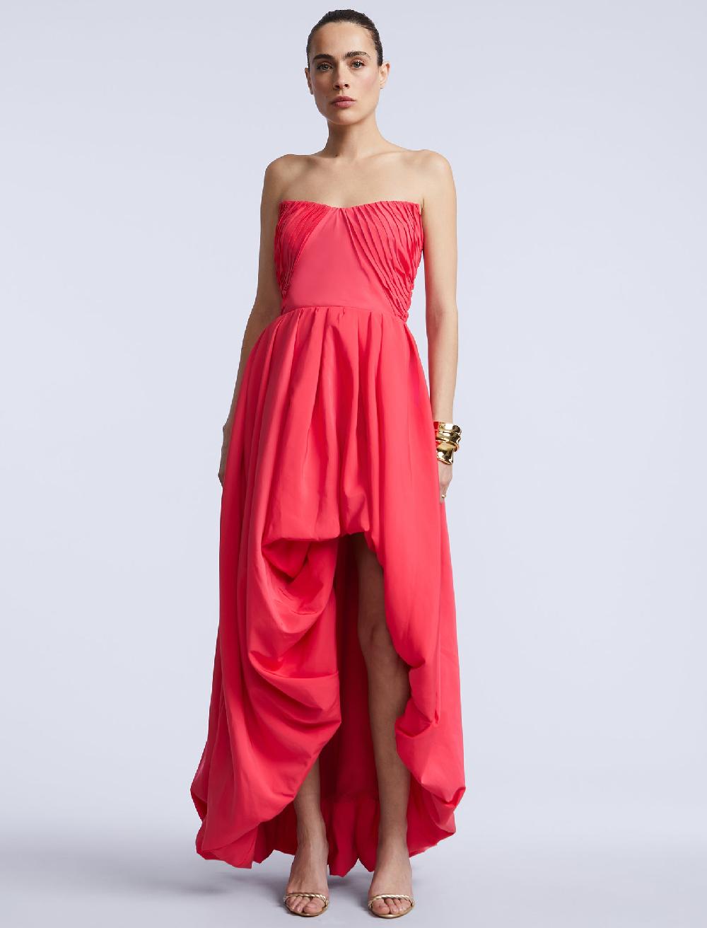bcbgeneration High Slit Ball Gown Dahlia