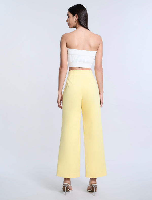 Bcbgeneration High Waist Cropped Pant Camomile