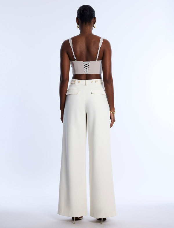 Bcbgeneration Pleat Front Wide Leg Pant Jasmine