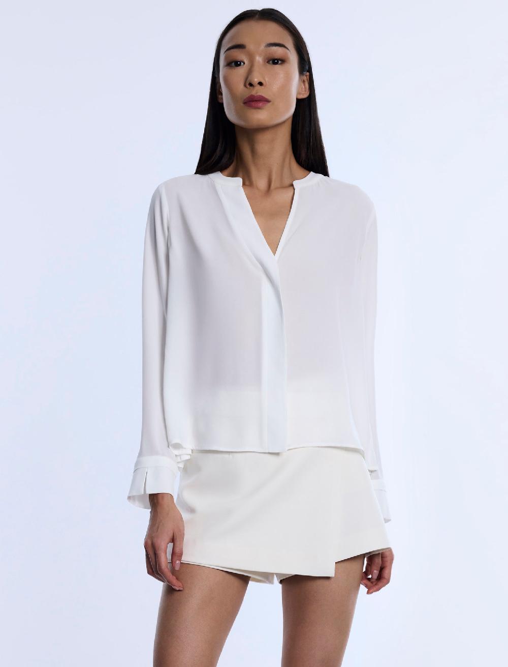 bcbgeneration Pleated Back Blouse Jasmine