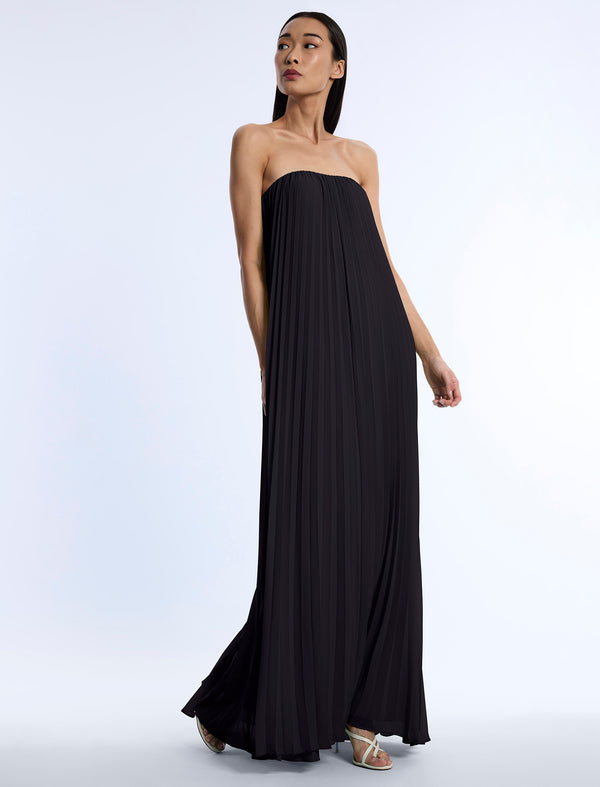Bcbgeneration Pleated Gown Black