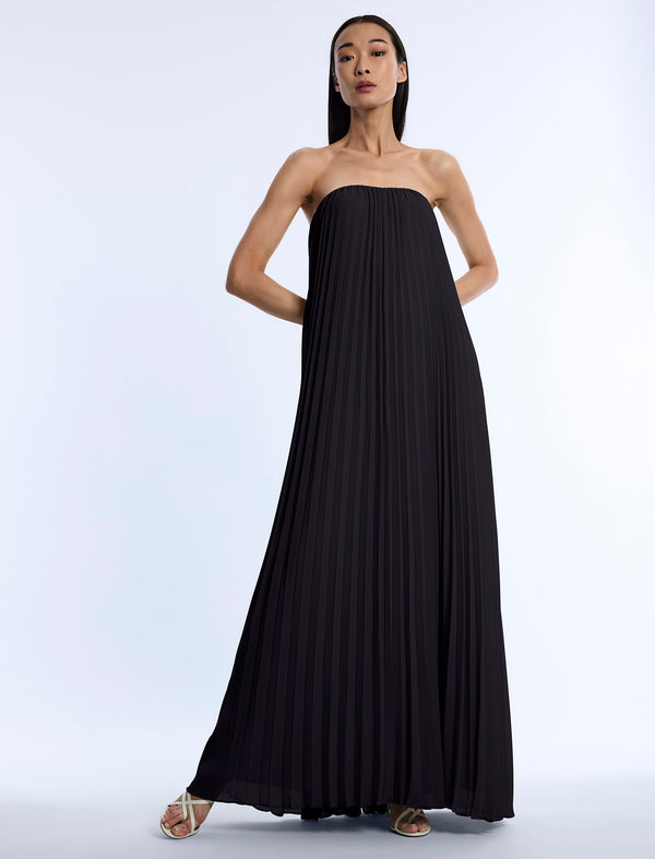 Bcbgeneration Pleated Gown Black