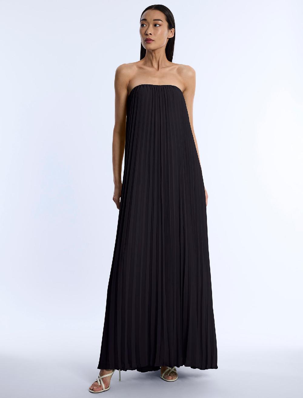 bcbgeneration Pleated Gown Black