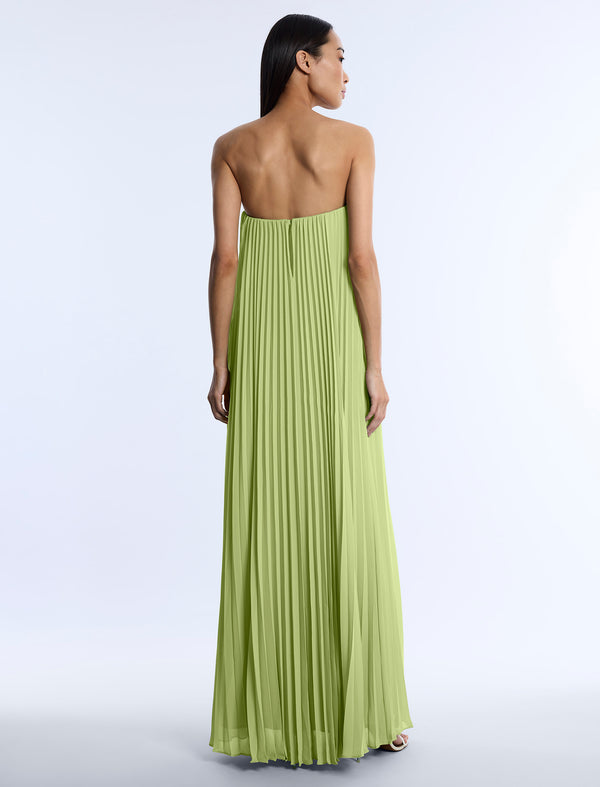 Bcbgeneration Pleated Gown Citrine