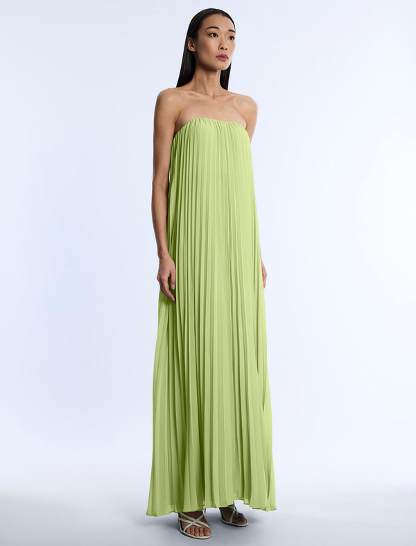 Bcbgeneration Pleated Gown Citrine