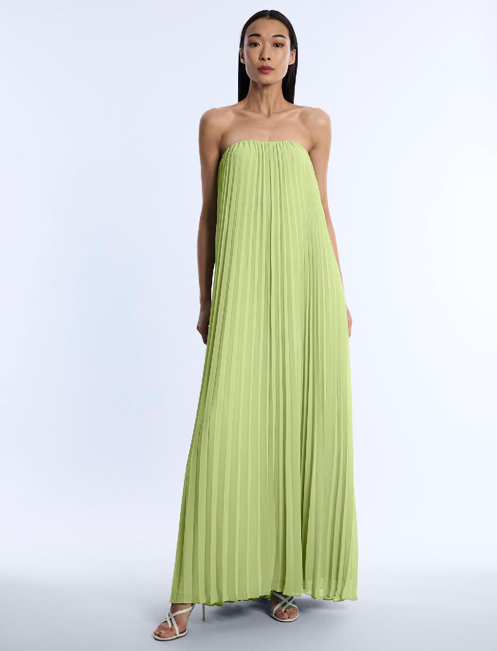 bcbgeneration Pleated Gown Citrine
