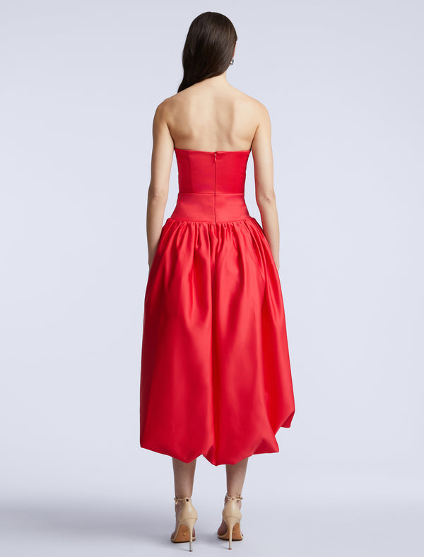 Bcbgeneration Solid Bubble Hem Dress Dahlia