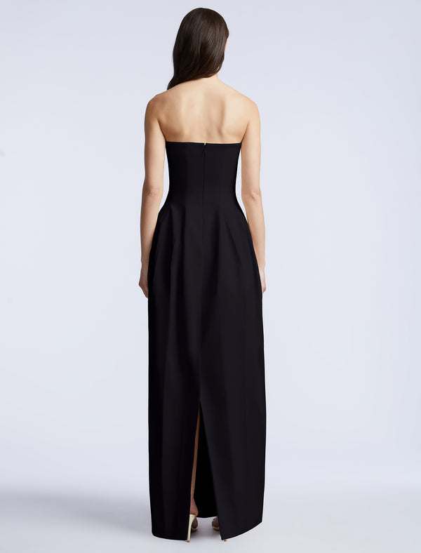 Bcbgeneration Solid Structured Gown Black