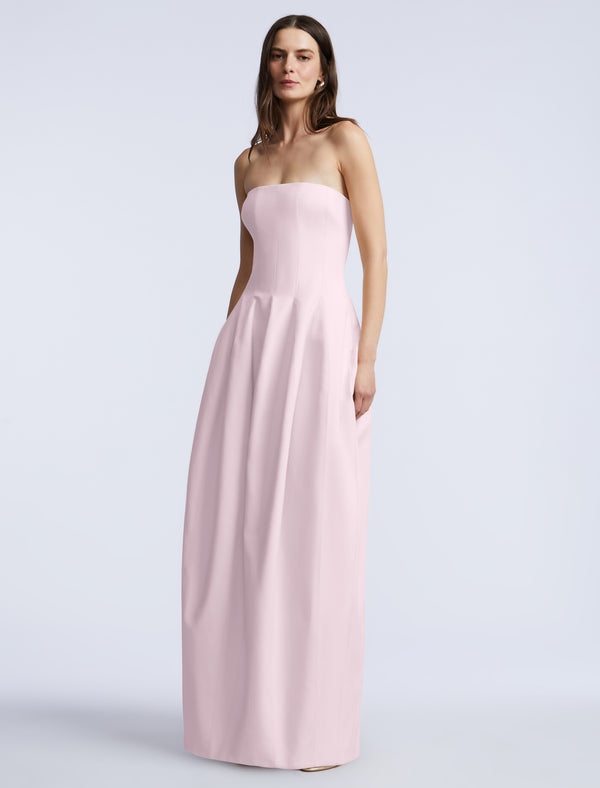 Bcbgeneration Solid Structured Gown Blossom