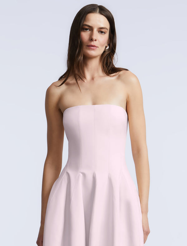 Bcbgeneration Solid Structured Gown Blossom